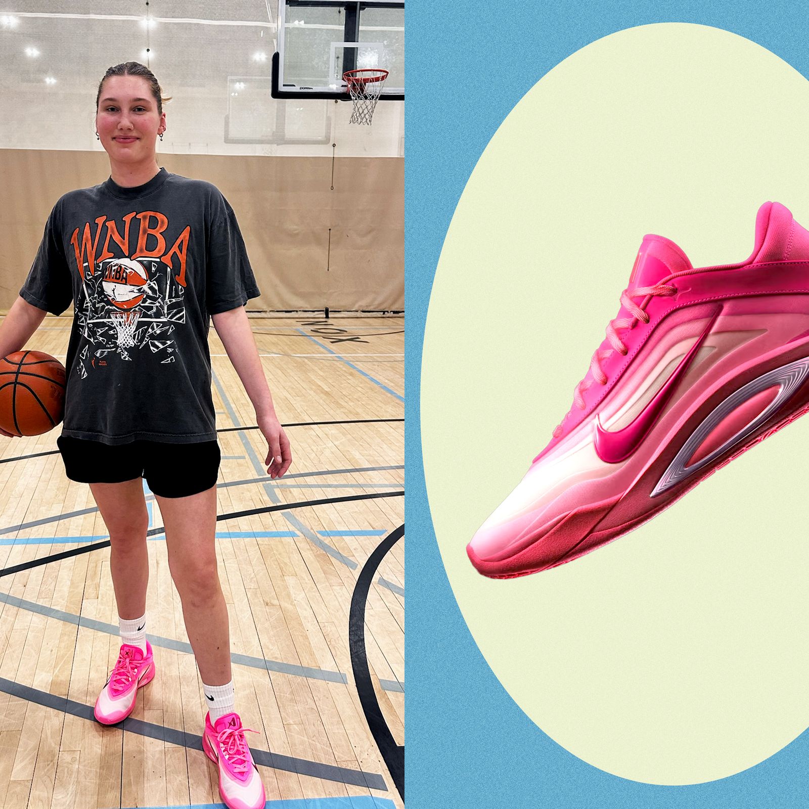 WNBA Legend A'ja Wilson Just Dropped a Hot Pink Basketball Sneaker With Nike