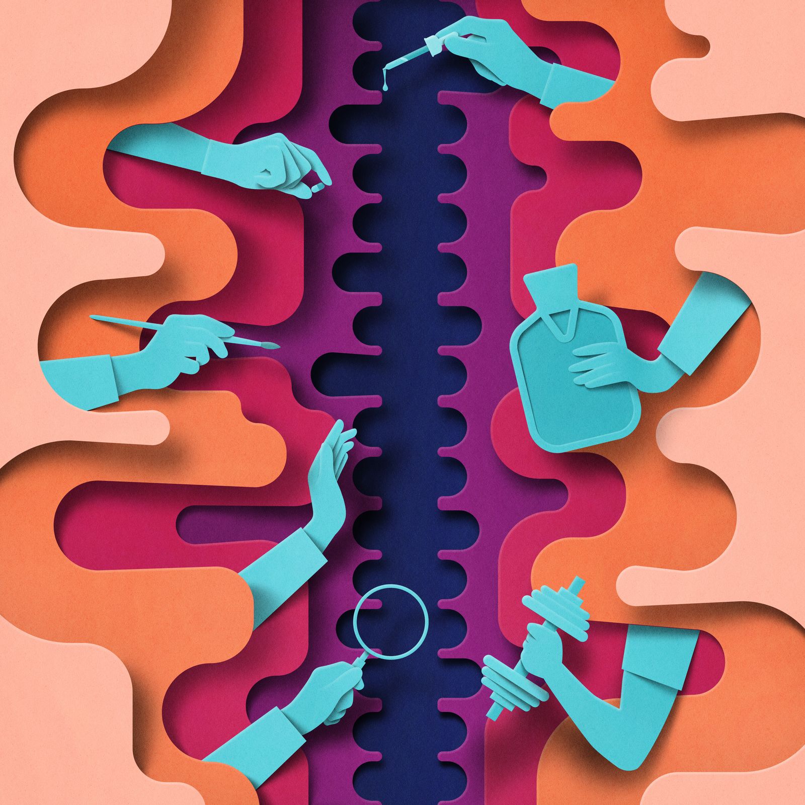 4 People With Axial Spondyloarthritis on What Helps During a Flare