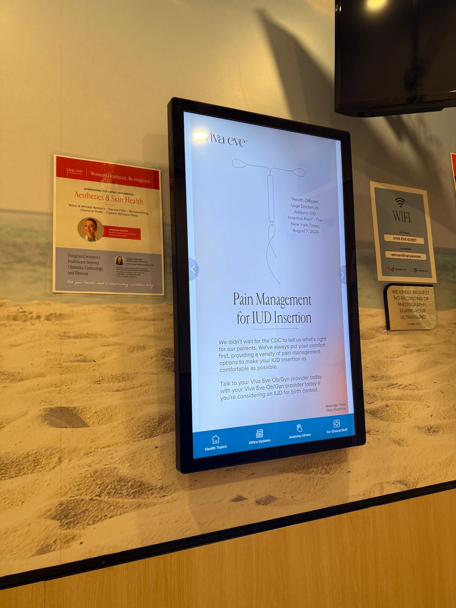 Information about pain management for IUD insertion which you dont always see readily available in a doctors office.